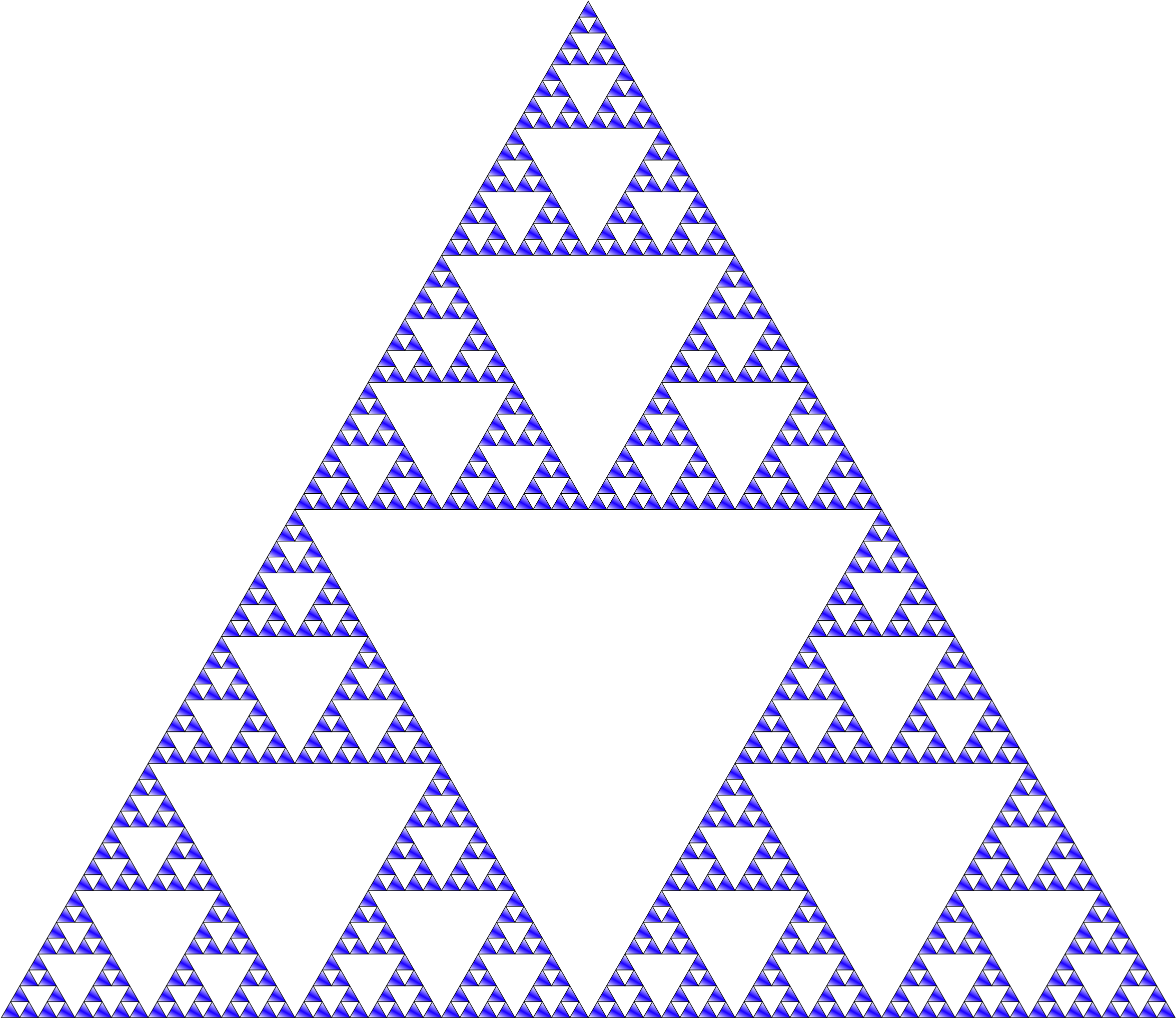 Sierpinski Triangle Pattern