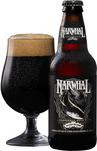 Sierra Nevada Narwhal - Narwhal Imperial Stout - Sierra Nevada Brewing Co. PNG with transparent background