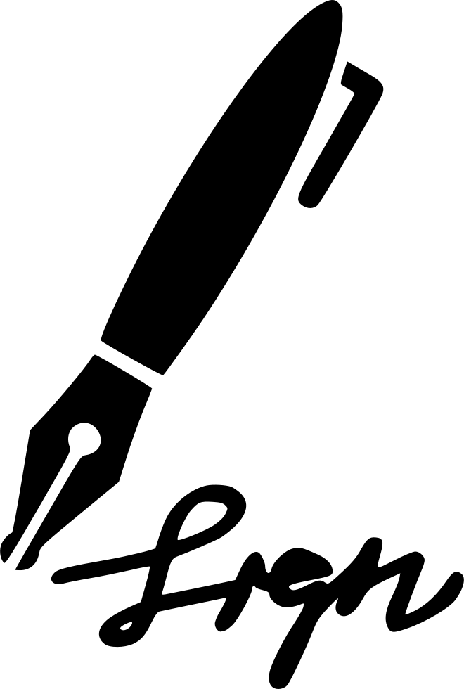 Signature Pen Icon