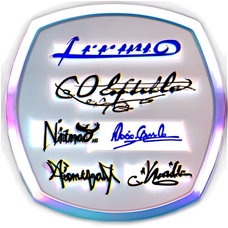 Signatures C