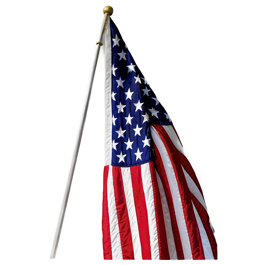 Silhouette American Flag PNG Image 11 PNG with transparent background