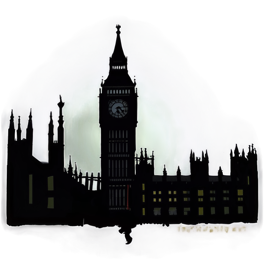 Silhouette Big Ben Png 32