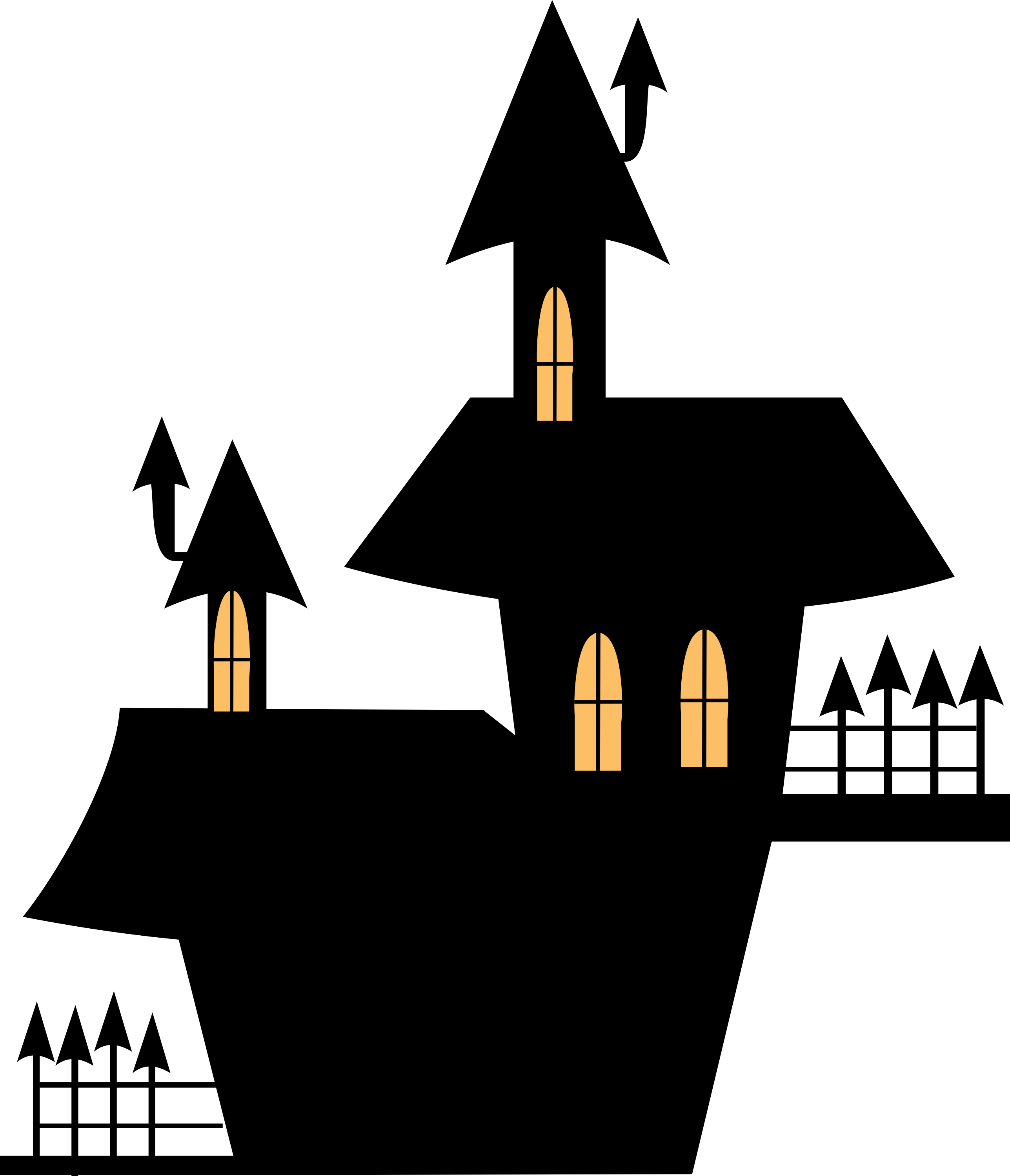 Transparent Cute House Clipart - Clipart Haunted House Art, HD Png Download PNG image with a transparent background, free high-resolution download