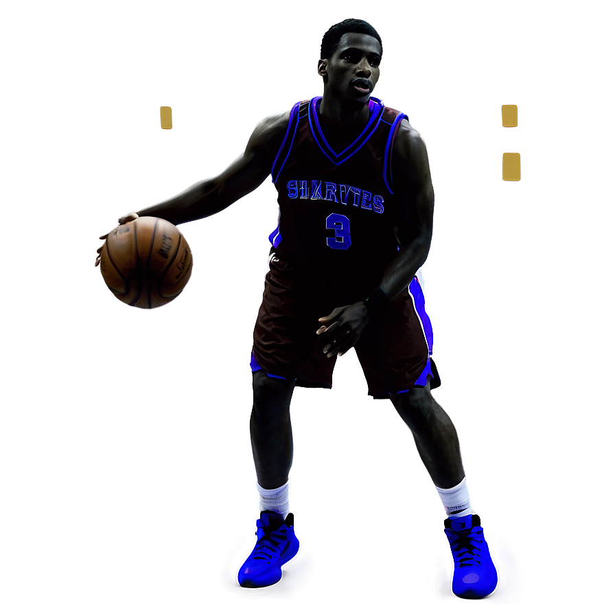 Silhouette Of Basketball Player Png Yqv51