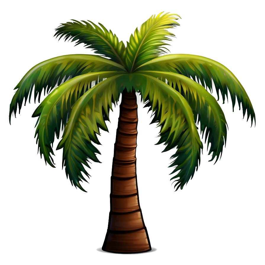 Silhouette Palm Tree Emoji Png Xgw