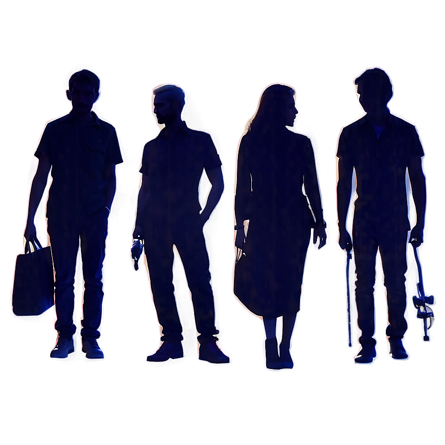 Silhouette People Icon Png Dnw89