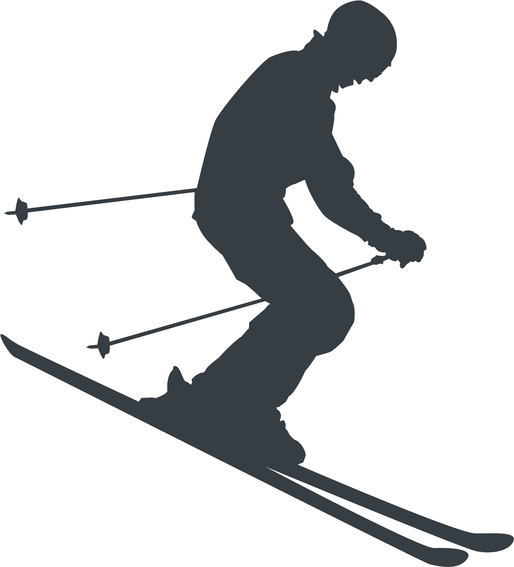 Ski Touring Vector, HD Png Download PNG with transparent background