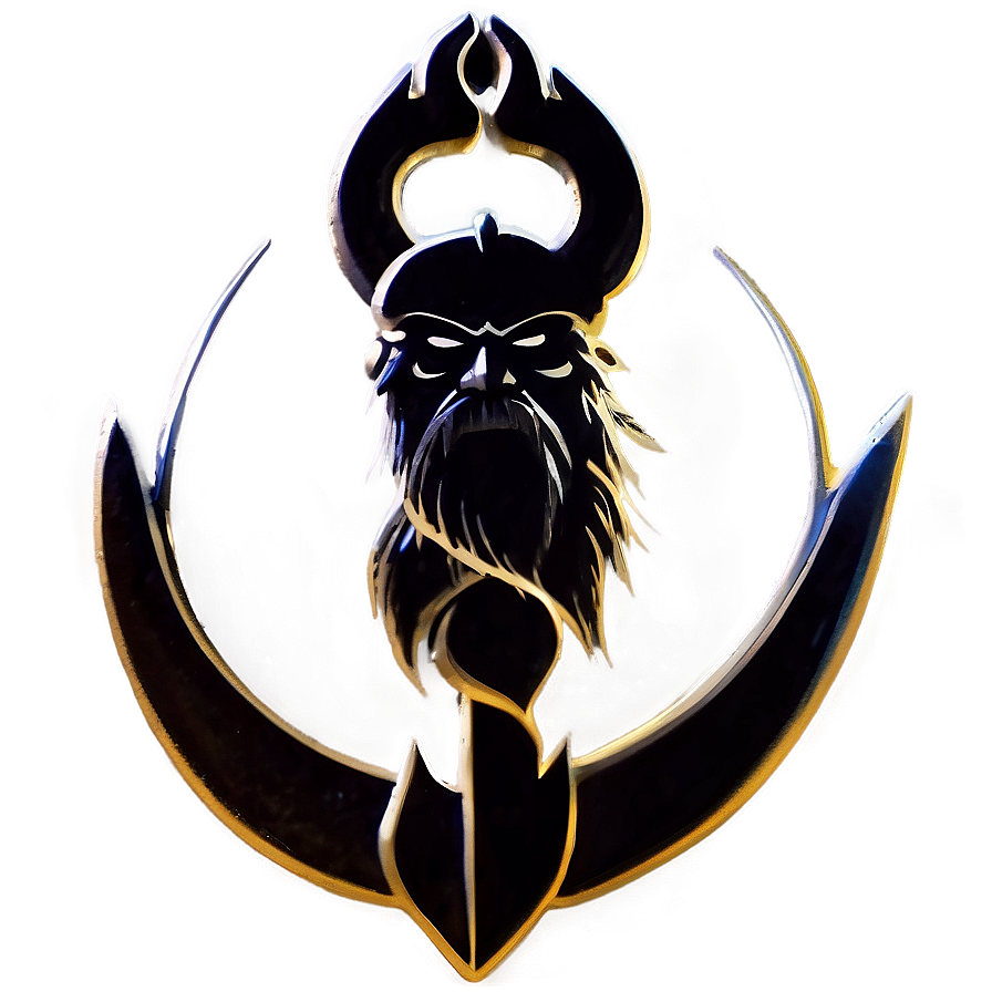 Silhouette Vikings Logo Png Kyp