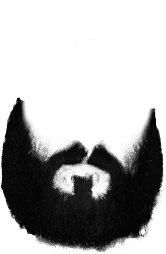 Free Png Beard And Moustache Png Images Transparent - Black Beard Png PNG image with a transparent background, free high-resolution download