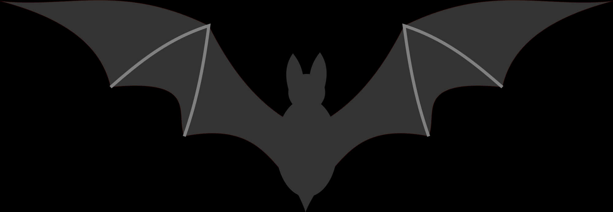 Silhouetteof Bats Flying PNG with transparent background