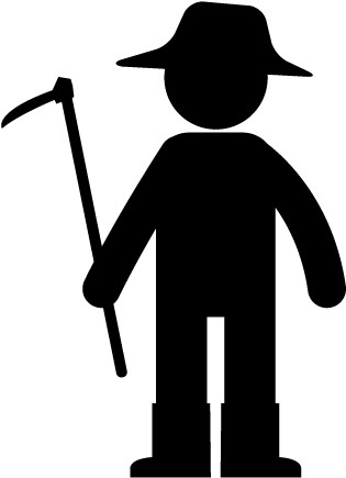 Agriculture Farmer Computer Icons Agritech Crop - Young Farmer Icon Png, Transparent Png PNG with transparent background