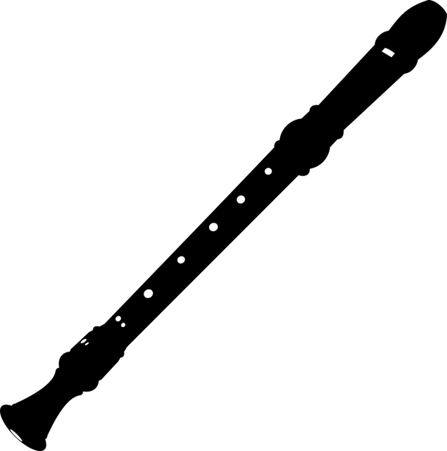 Silhouetteof Flute