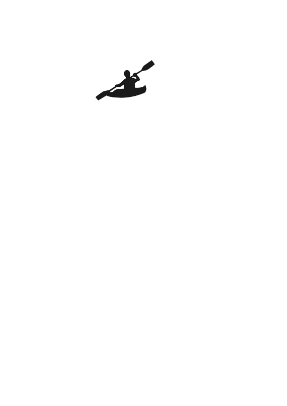 Silhouetteof Rowing Athlete