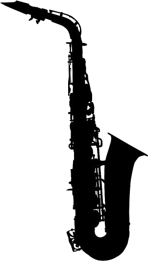 Silhouetteof Saxophone.png