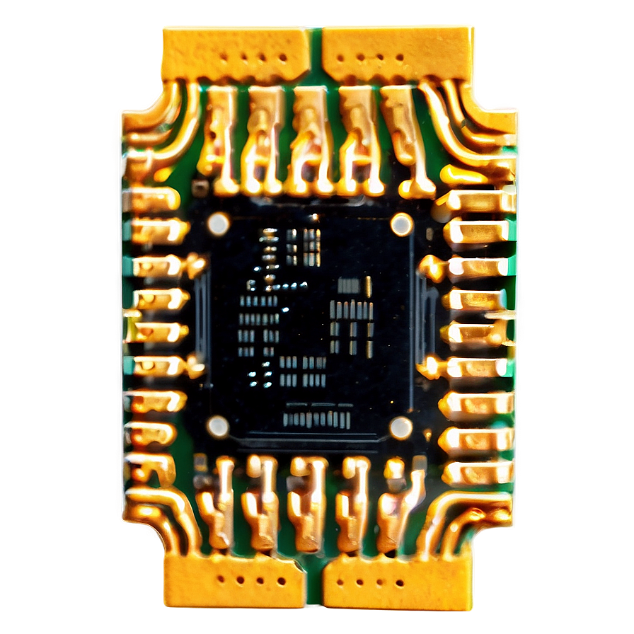 Silicon Chip Microchip Png 06282024