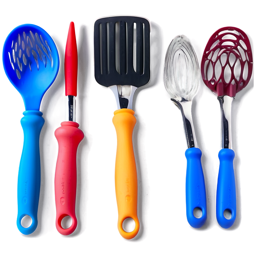 Silicone Kitchen Utensils PNG 06212024 PNG image with a transparent background, free high-resolution download