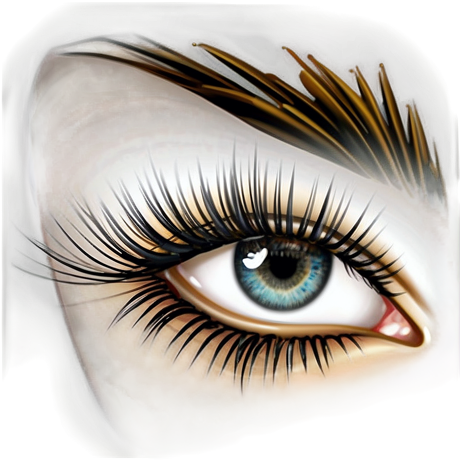 Silk Eyelashes PNG 13 PNG image with a transparent background, free high-resolution download