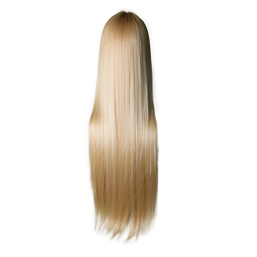 Silky Blond Hair Png Hga89