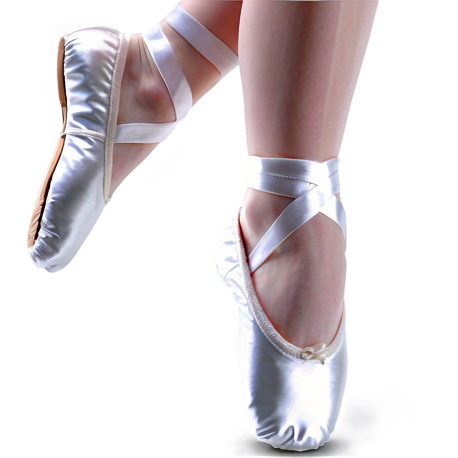 Silver Ballet Shoes Png Ius4