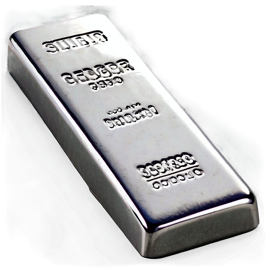 Silver Bar Wealth Png Jpq