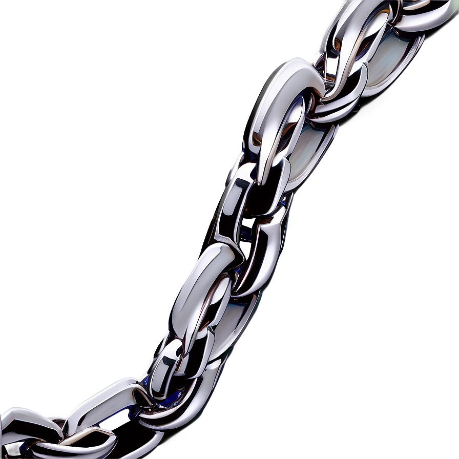 Silver Chain PNG 42 PNG image with a transparent background, free high-resolution download