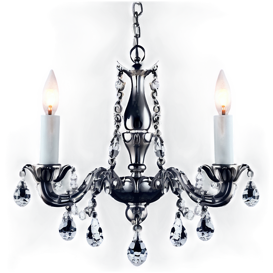 Silver Chandelier Png Dvq60