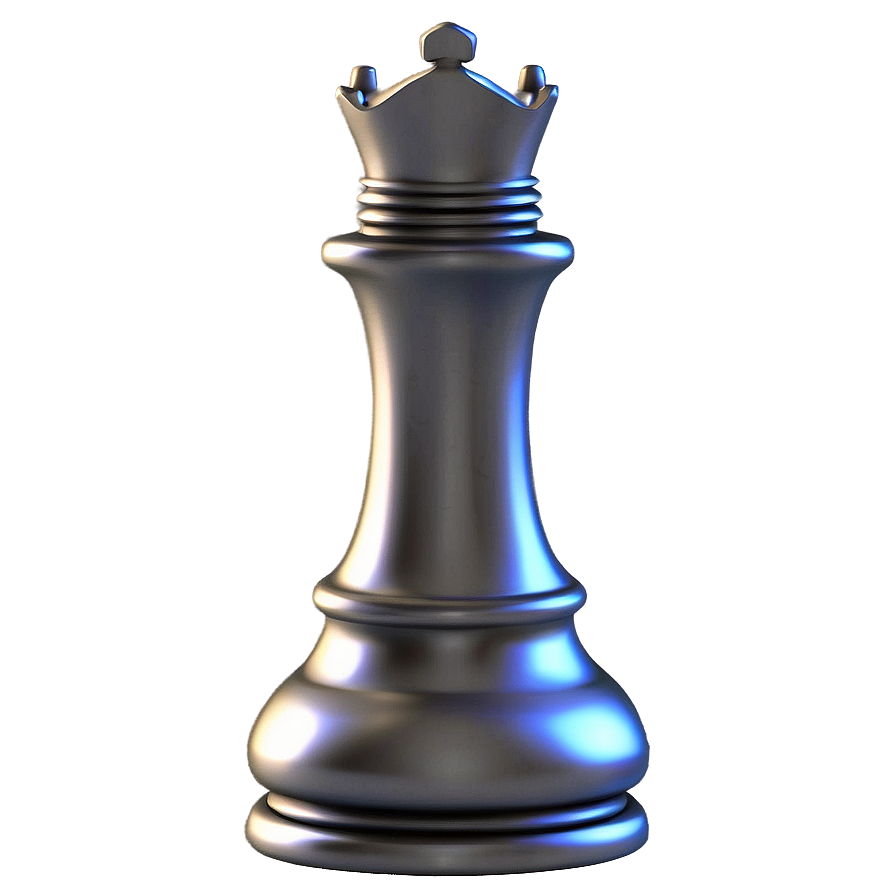 Silver Chess Piece PNG 25 PNG with transparent background