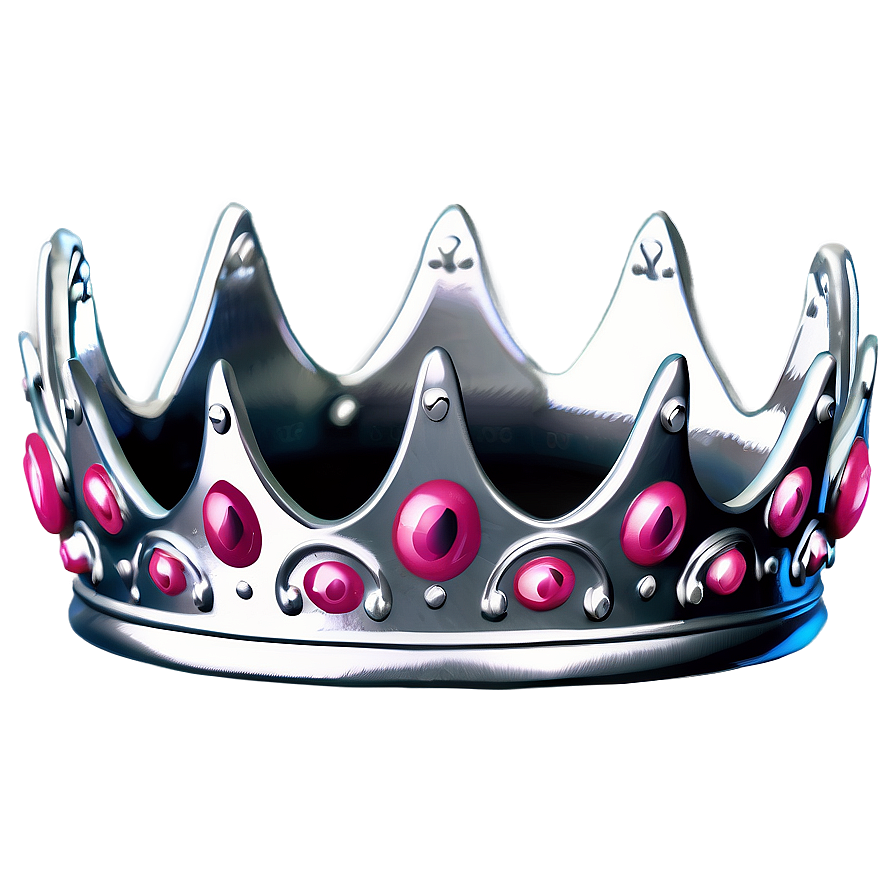 Silver Crown Design Png 57