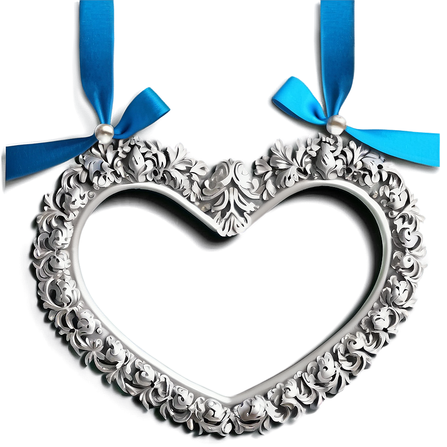 Silver Cute Frame Png 06262024