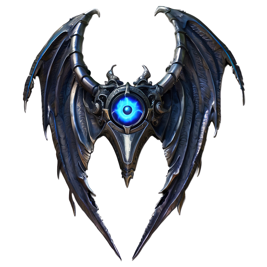 Silver Demon Wings Png 74