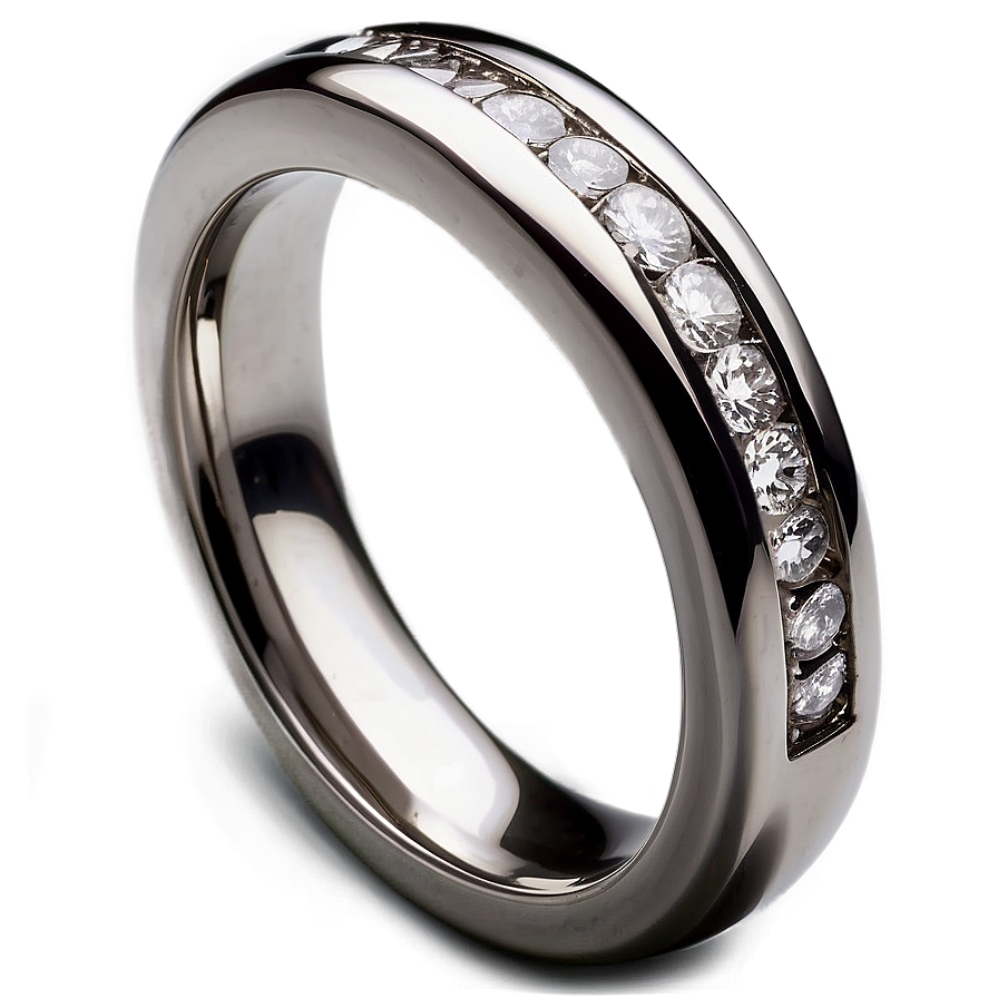 Silver Diamond Ring Png 83