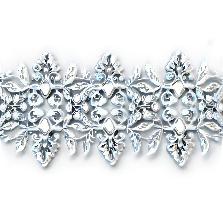 Silver Filigree Overlay Png 61