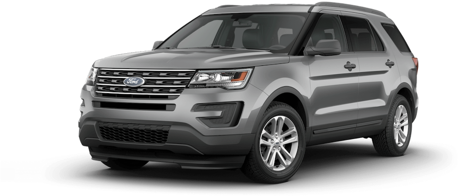New Ford Explorer Albany Ny - 2017 Gray Ford Explorer, HD Png Download PNG with transparent background