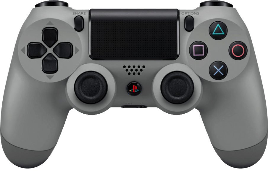 Silver Game Controller P S4