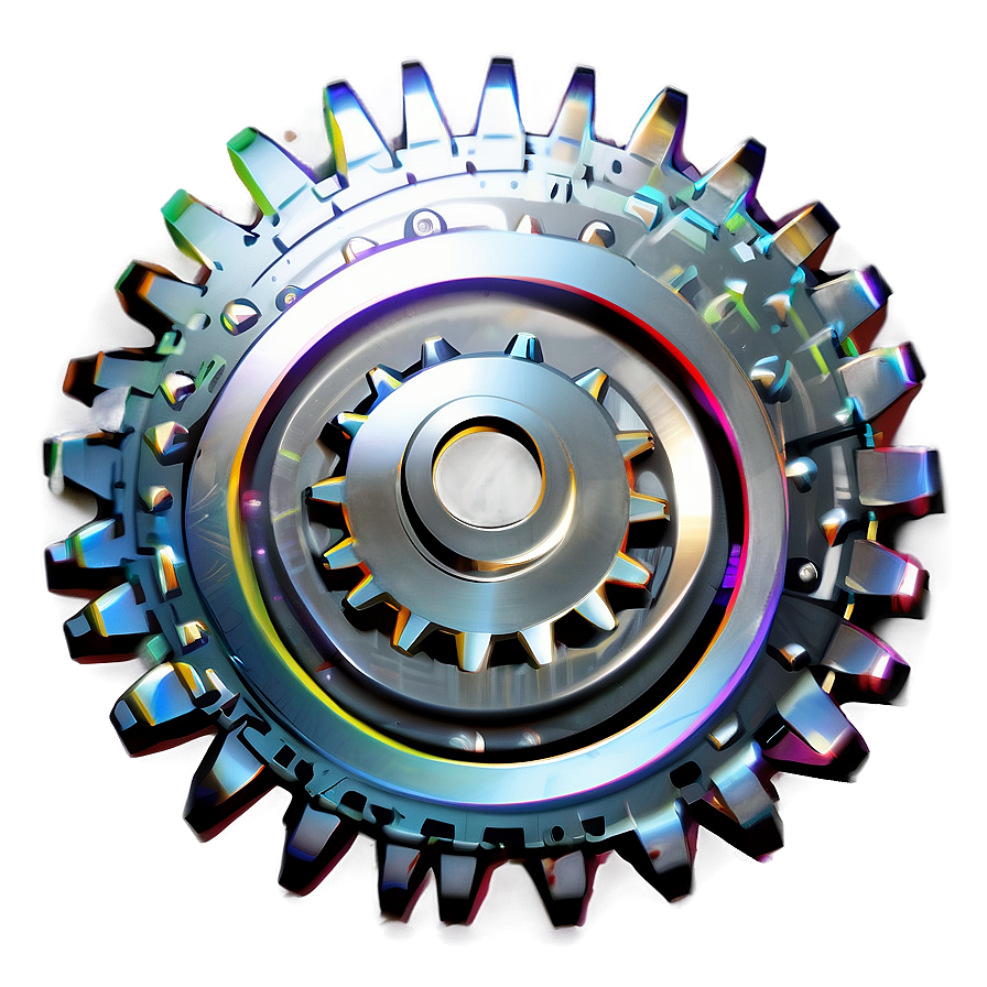 Silver Gear Icon Png Pki