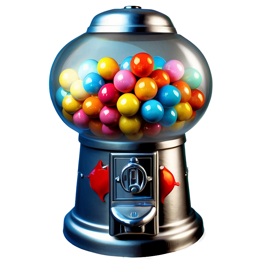 Silver Gumball Machine Png Ljt53