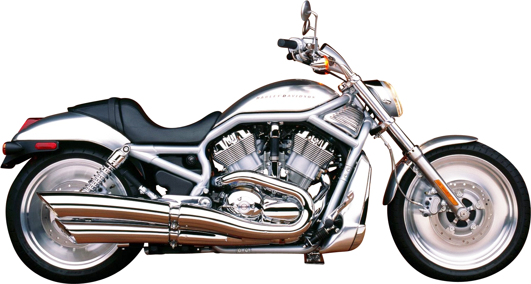 Silver Harley Davidson Motorcycle Bike Png Image Pngpix - V Rod Harley Davidson 2019, Transparent Png PNG with transparent background