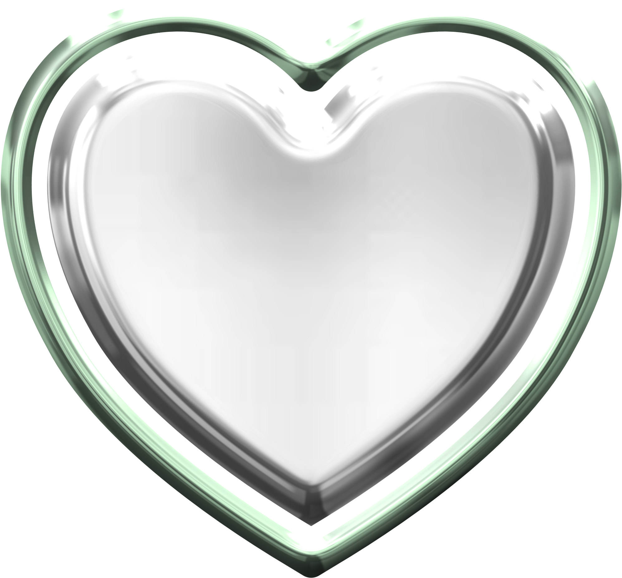 Silver Heart Png Image - Silver Heart Png, Transparent Png PNG with transparent background