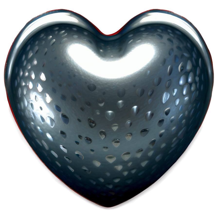 Silver Heart Clipart Png 15