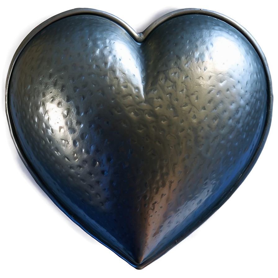 Silver Heart Pattern Png 23