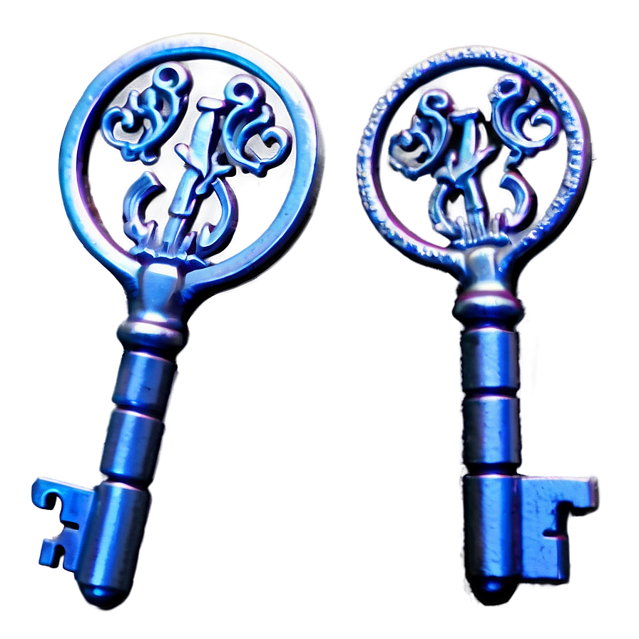 Silver Keys PNG cgv PNG with transparent background