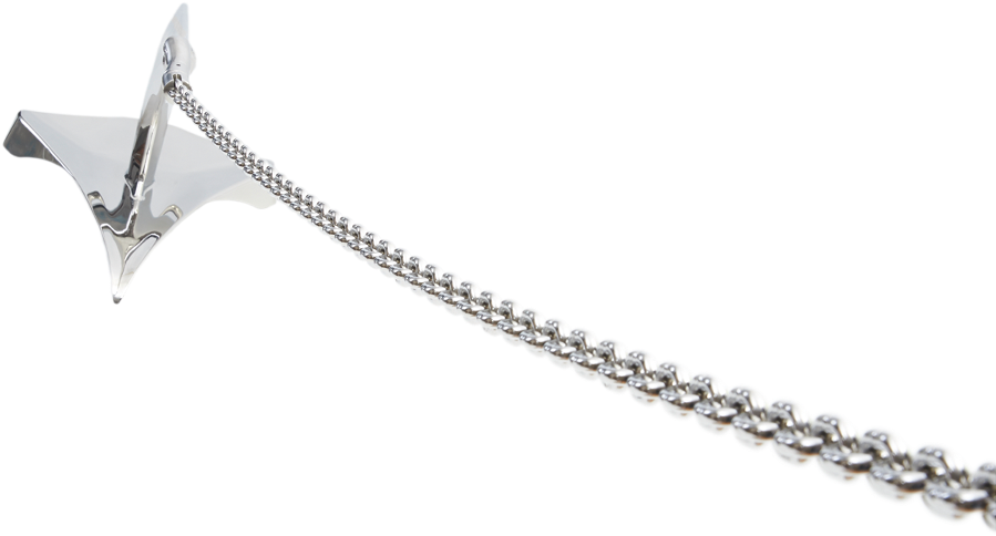 Silver Kunaiwith Chain