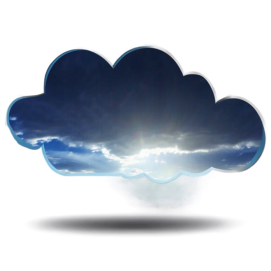 Silver Lining Cloudy Sky Png Obi