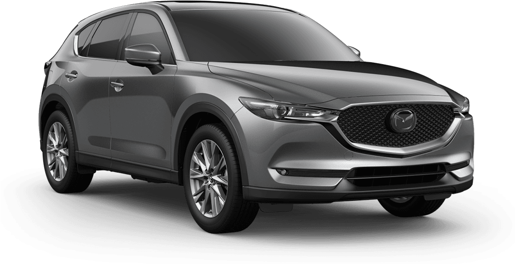 Silver Mazda Crossover S U V