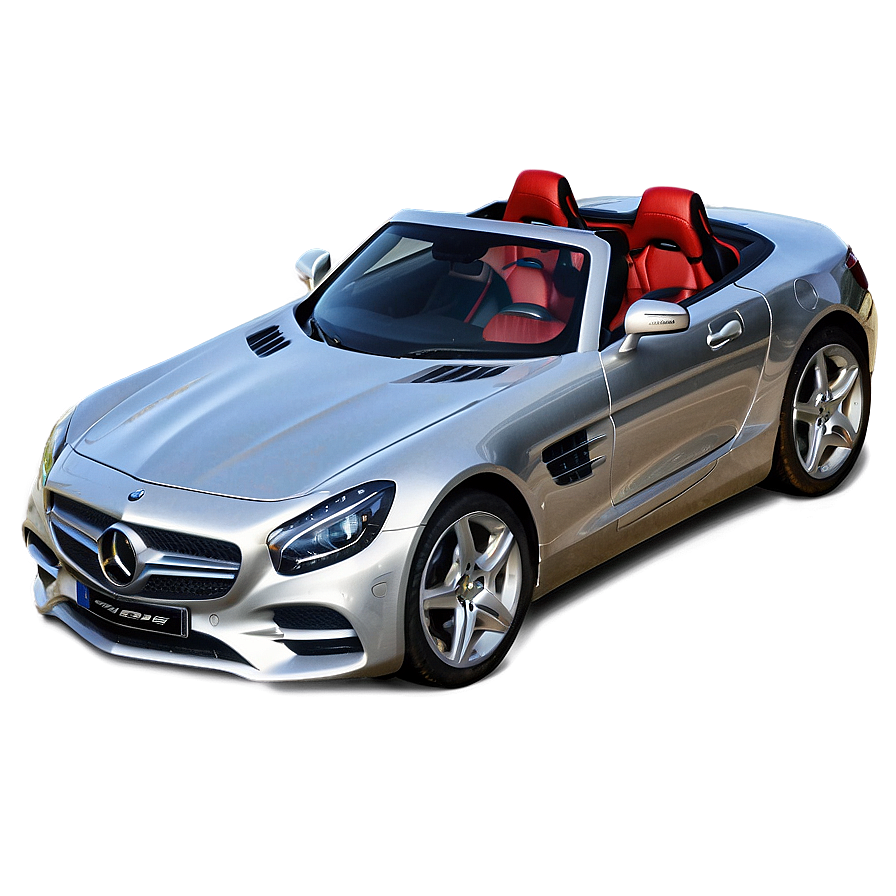 Silver Mercedes Benz Roadster Png Ohp11