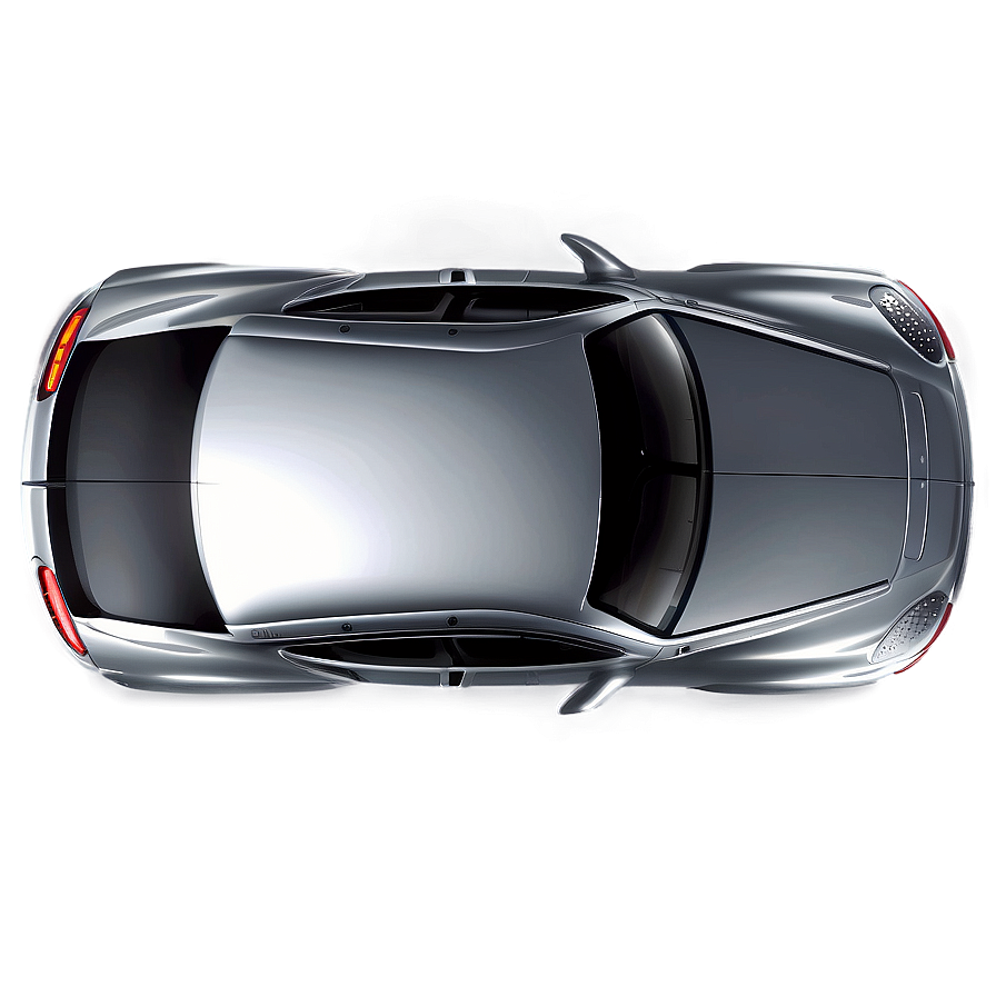 Silver Metallic Car PNG 35 PNG with transparent background