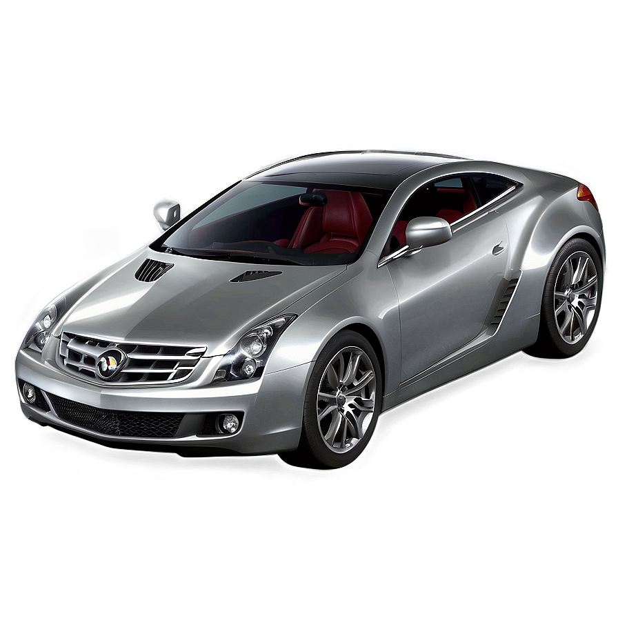 Silver Metallic Car PNG 78 PNG with transparent background