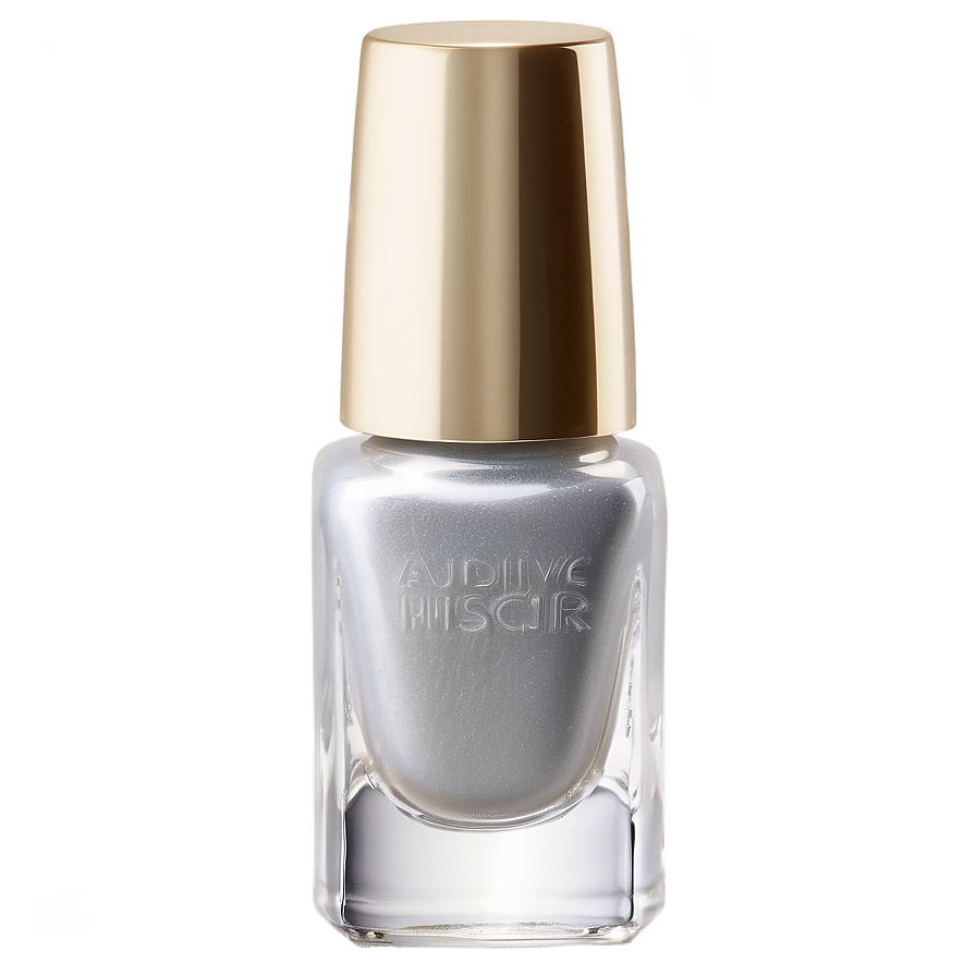 Silver Nail Polish Png 21