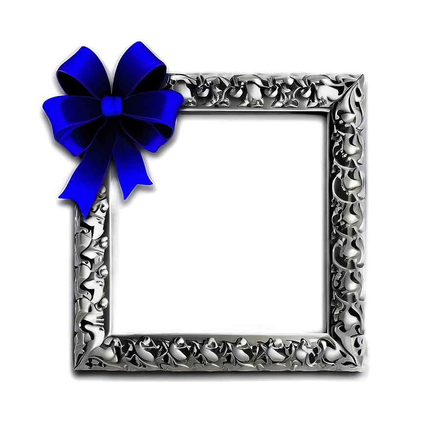 Silver Photo Frame PNG wgi71 PNG image with a transparent background, free high-resolution download