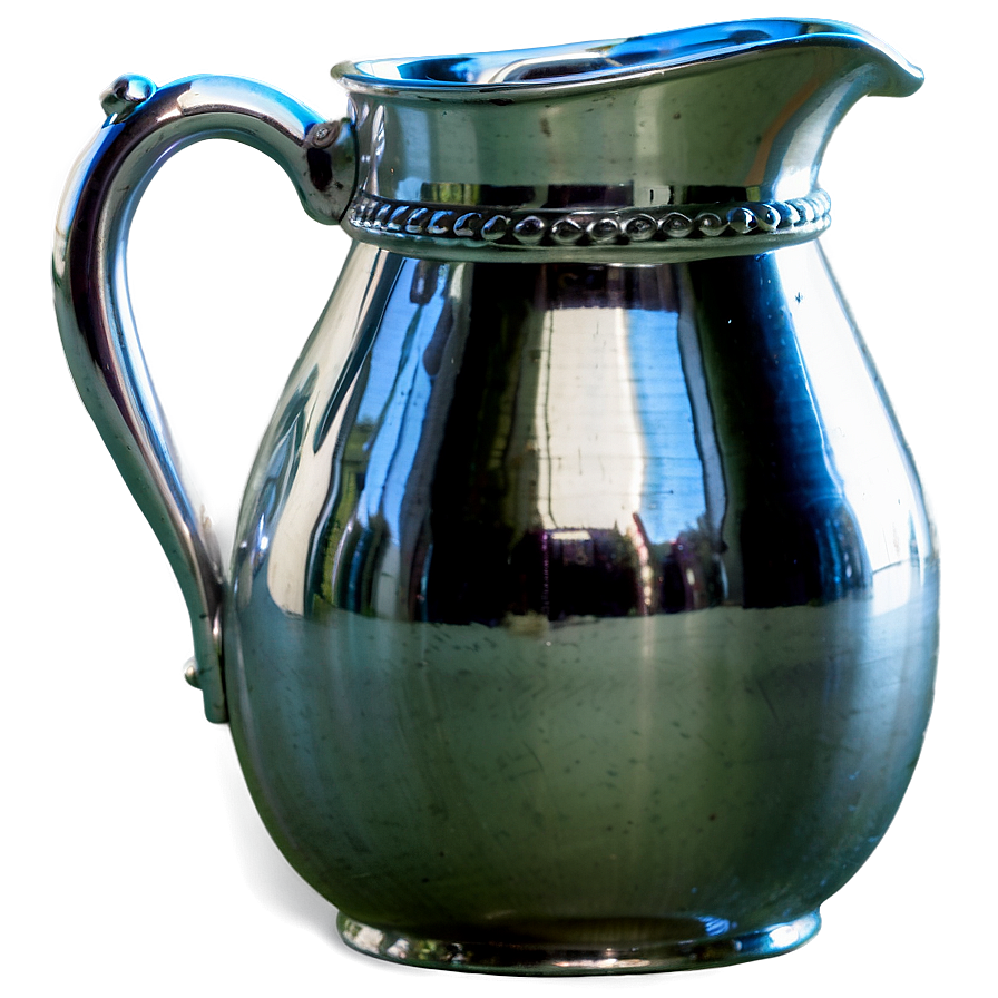 Silver Pitcher Png 06282024